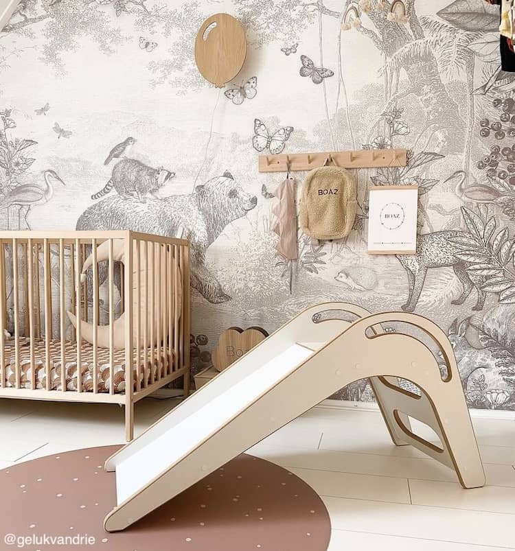 Naturel babykamer