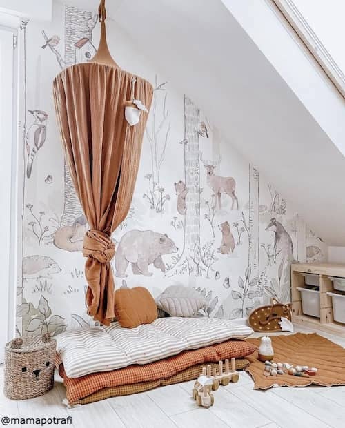 speelhoek in kinderkamer