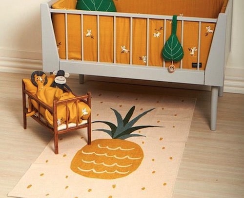 roommate pineapple kindervloerkleed