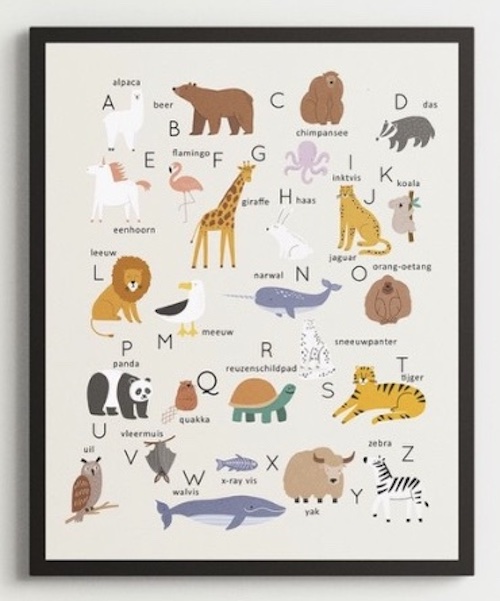 poster kinderkamer accessoire