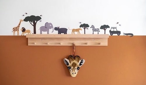muurstickers kinderkamer safari