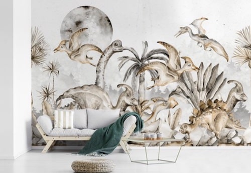 dinosaurus fotobehang kinderkamer