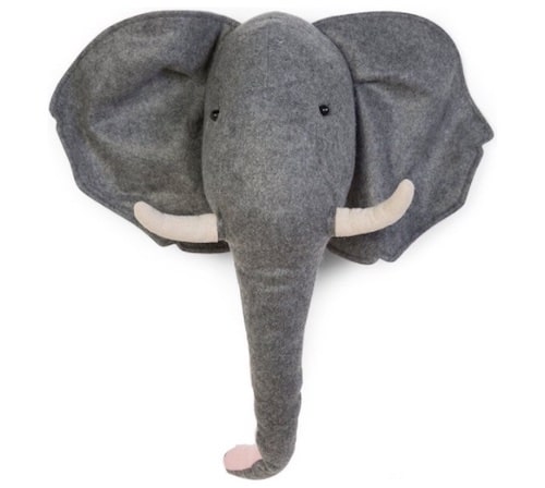 dierenkop accessoire kinderkamer