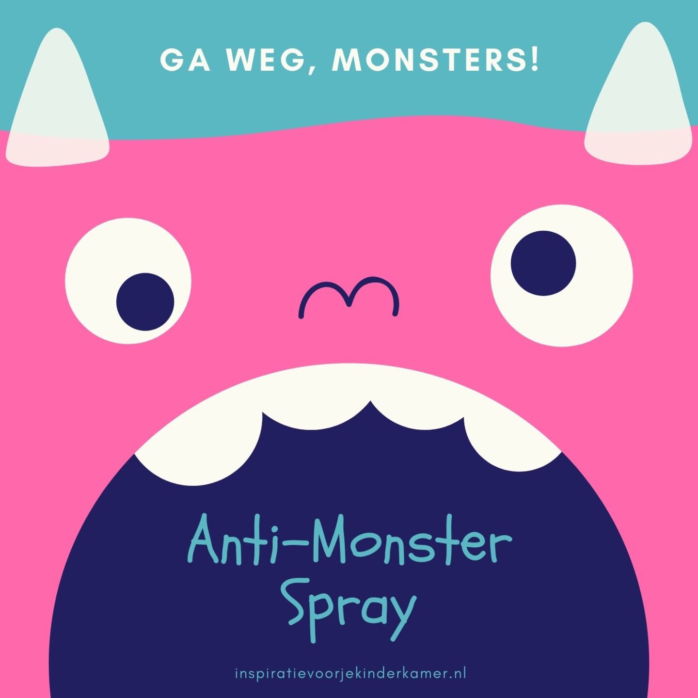 anti monster spray sticker gratis
